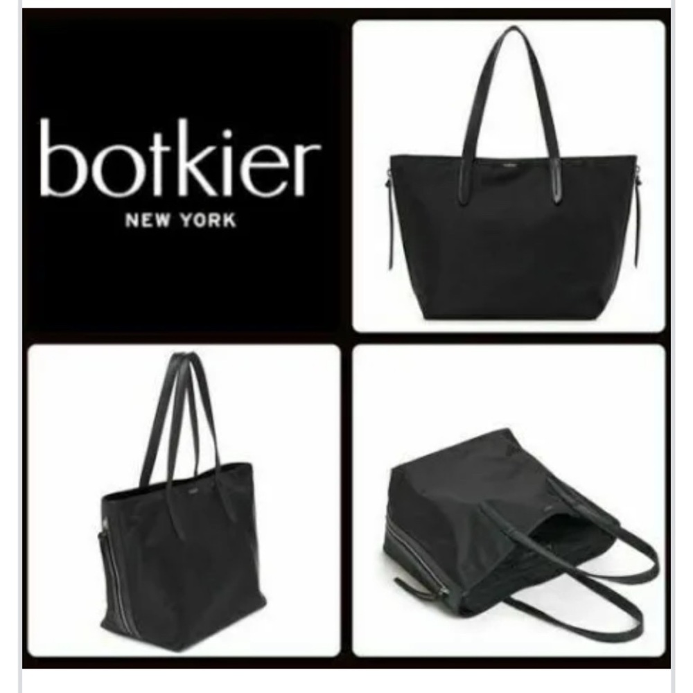 NWT: Botkier New York Bond Bag Accented With Leather Straps And Nylon Bag